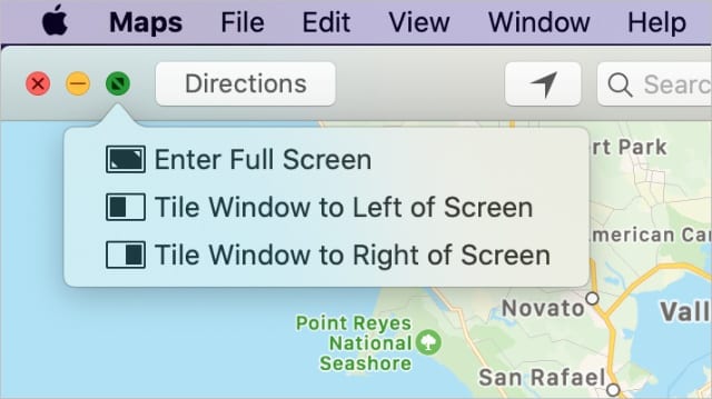 tool for mac that allows half screen snapping